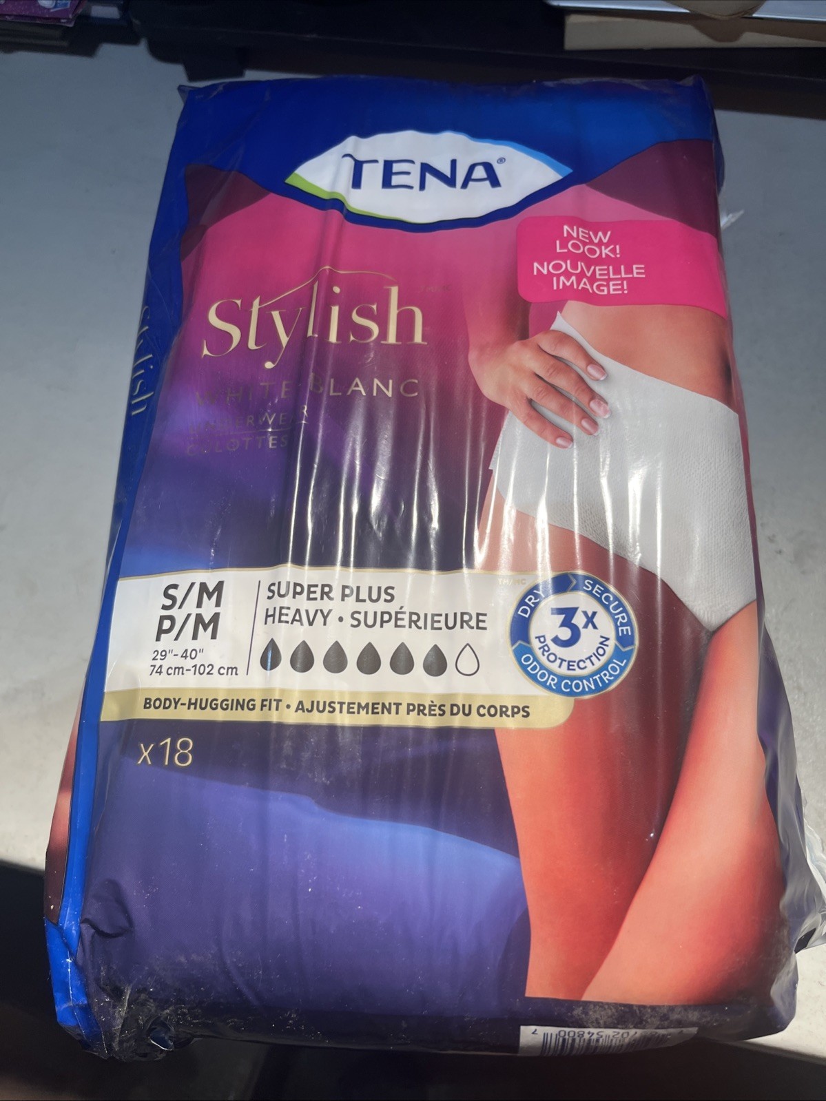 TENA Disposable Underwear Female Small / Medium Heavy 18 Ct