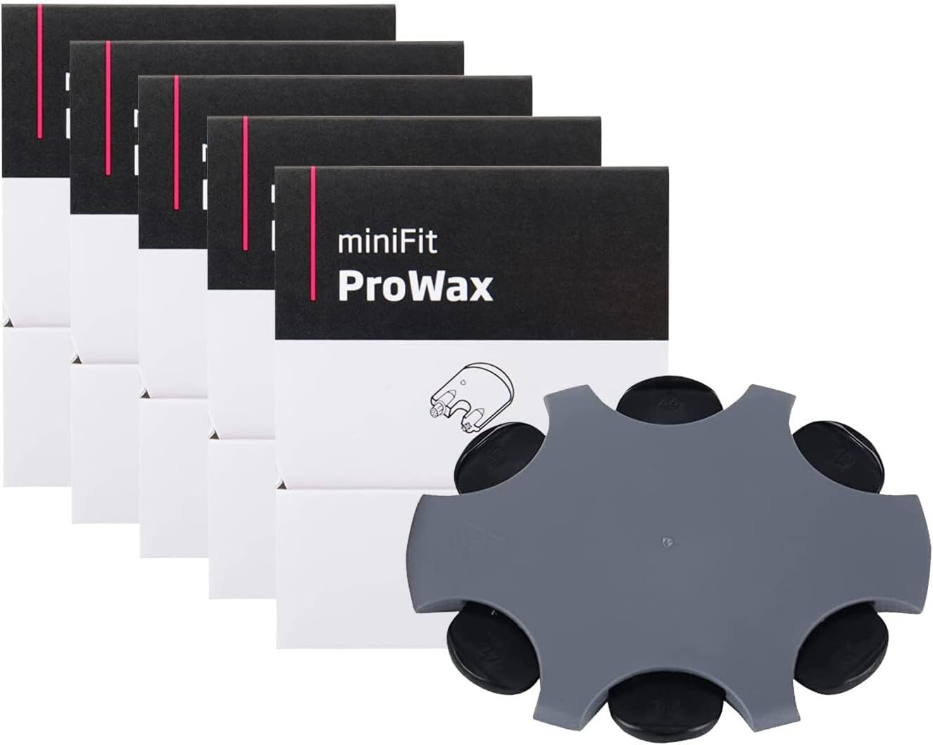Oticon ProWax MiniFit Wax Guards – Replacement Filters (5 Packs/ 30 Pcs).