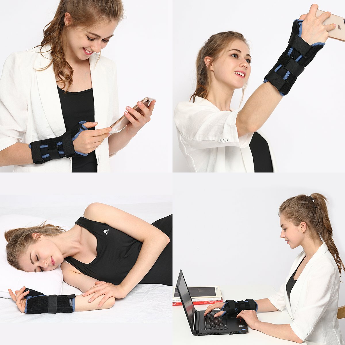 Wrist Brace with Thumb Spica Splint Support for De Quervain’s Scaphoid Fracture