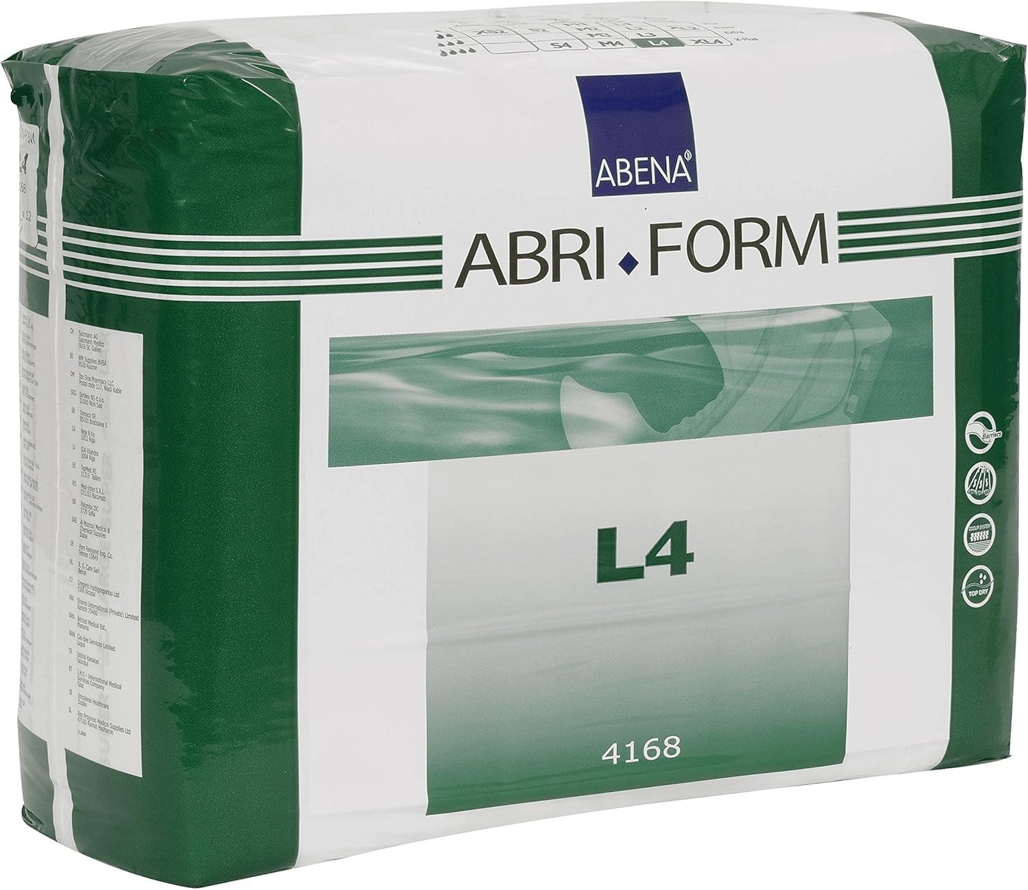 Abri-Form Comfort Briefs – Level 4, 36 Count, Large Size for Optimal Protection