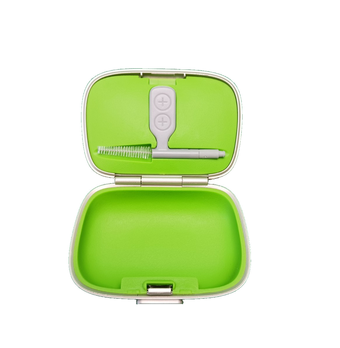 Phonak Small Hard Shell Hearing Aid Case With Cleaning Tool