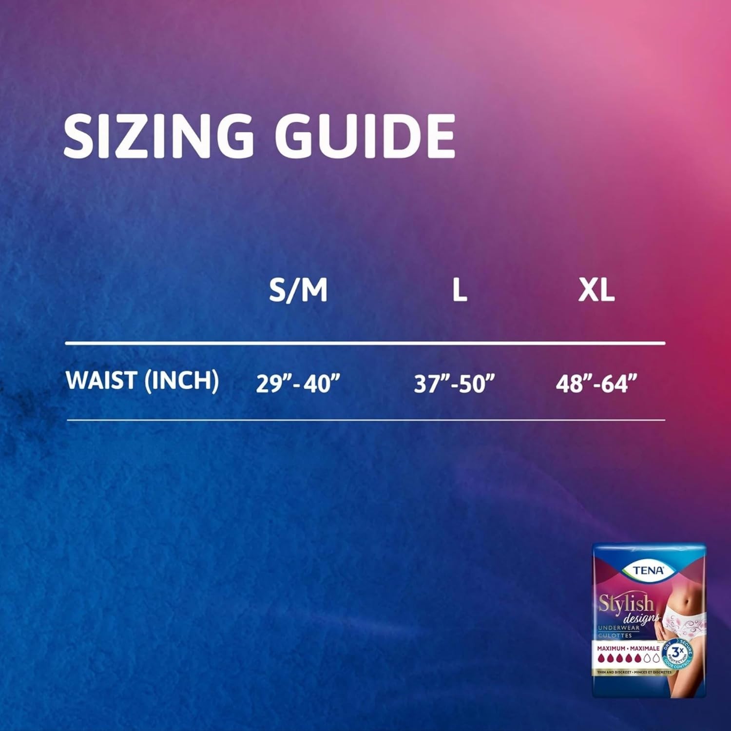 TENA Super Plus X-Large Incontinence Underwear for Women – 14 Count Convenience