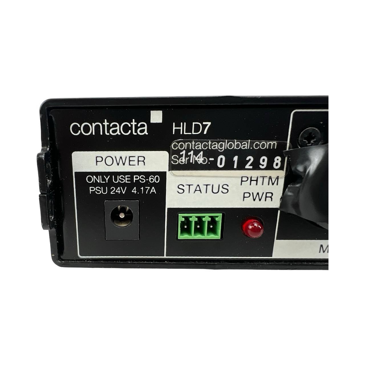 CONTACTA HLD7 HEARING LOOP DRIVER w/ Power Adapter