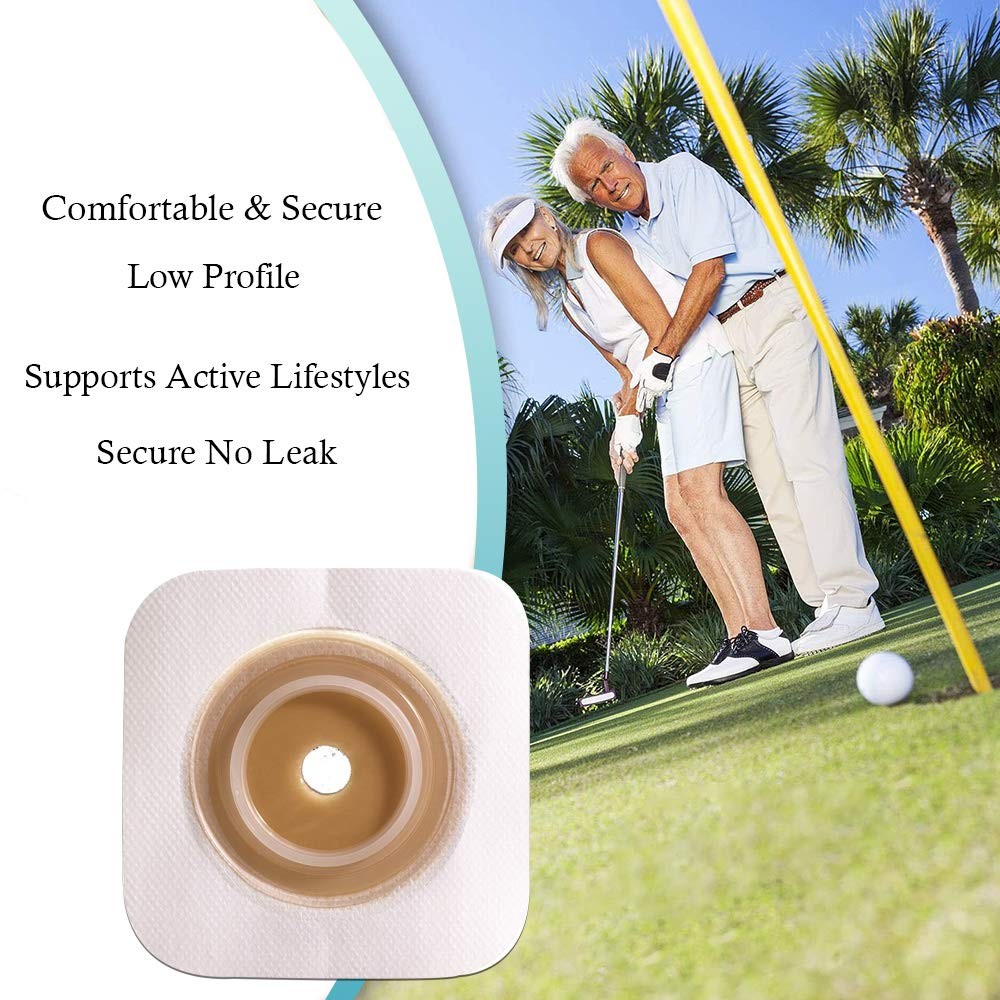 Convatec 125265 Sur-fit Natura Stomahesive Flexible Skin Barrier 5″