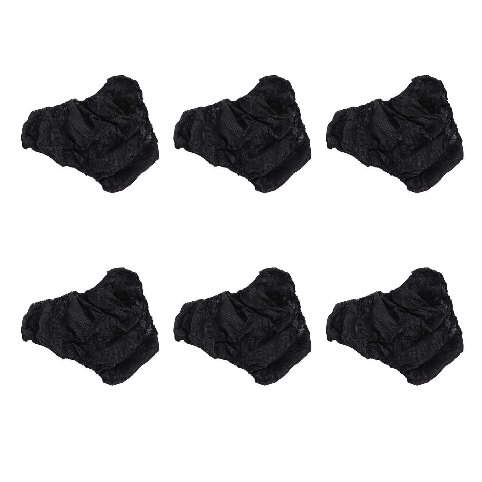 50pcs Disposable Underwear Black One Size Fits Most Portable Travel Underwear
