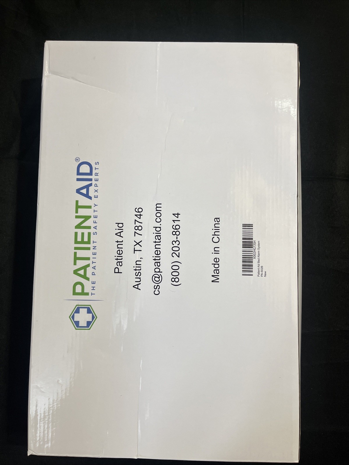 New In Box Patient Aid Bed Alarm Fall Prevention System Model# PA-502B