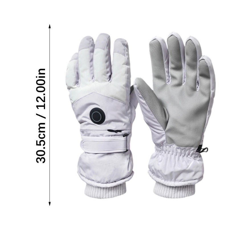 Cold Weather Rechargeable Warmed Gauntlets Touch Panel Action Quick Heat 5000mAh