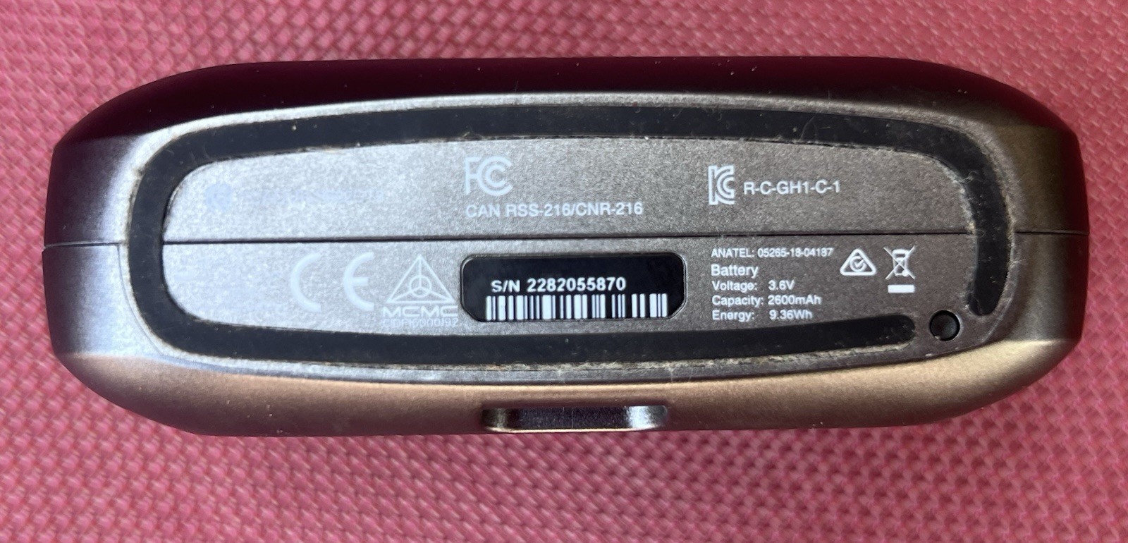 GN ReSound Standard Hearing Aid Charger Case – Model C-1 – CASE & RHA ONLY