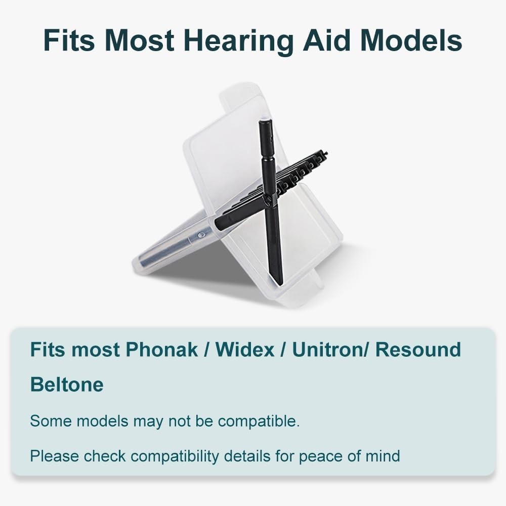 Hearing Aid Wax Guards – Compatible with Phonak, Widex, Resound & Unitron Hearin
