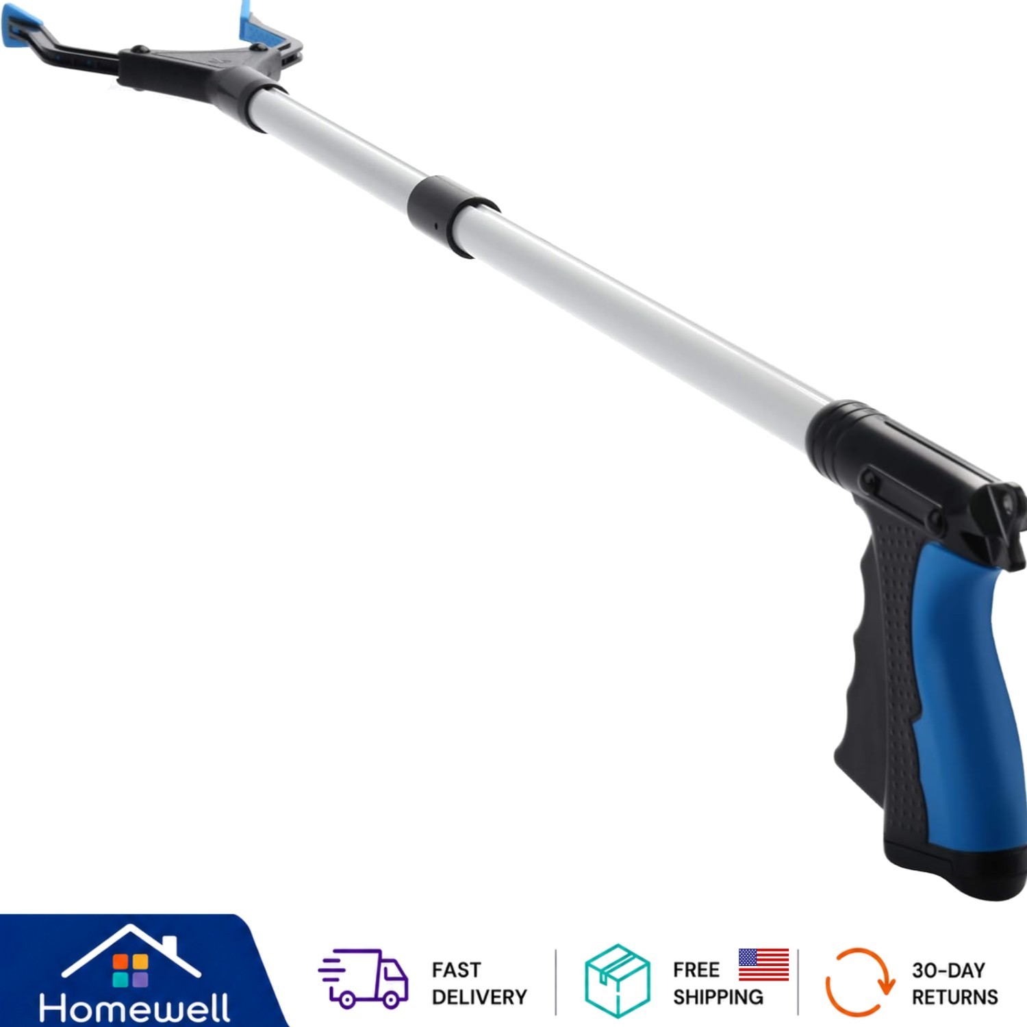 Grabber Reacher Tool, 32″ Grabbers for Elderly, Lightweight Extra Long Handy …