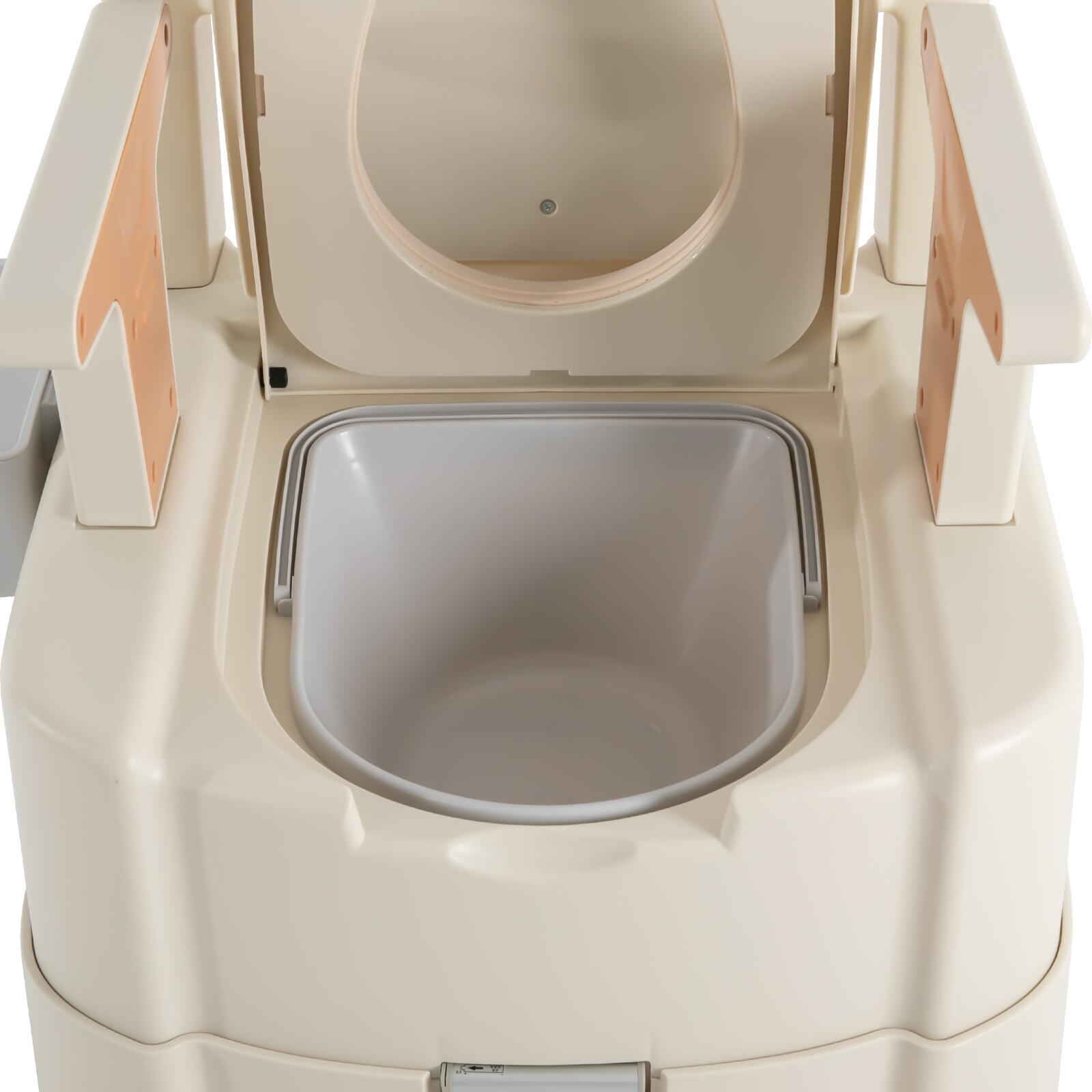 For The Elderly and The Sick TPE Home Portable Toilet with Sensor Night Light