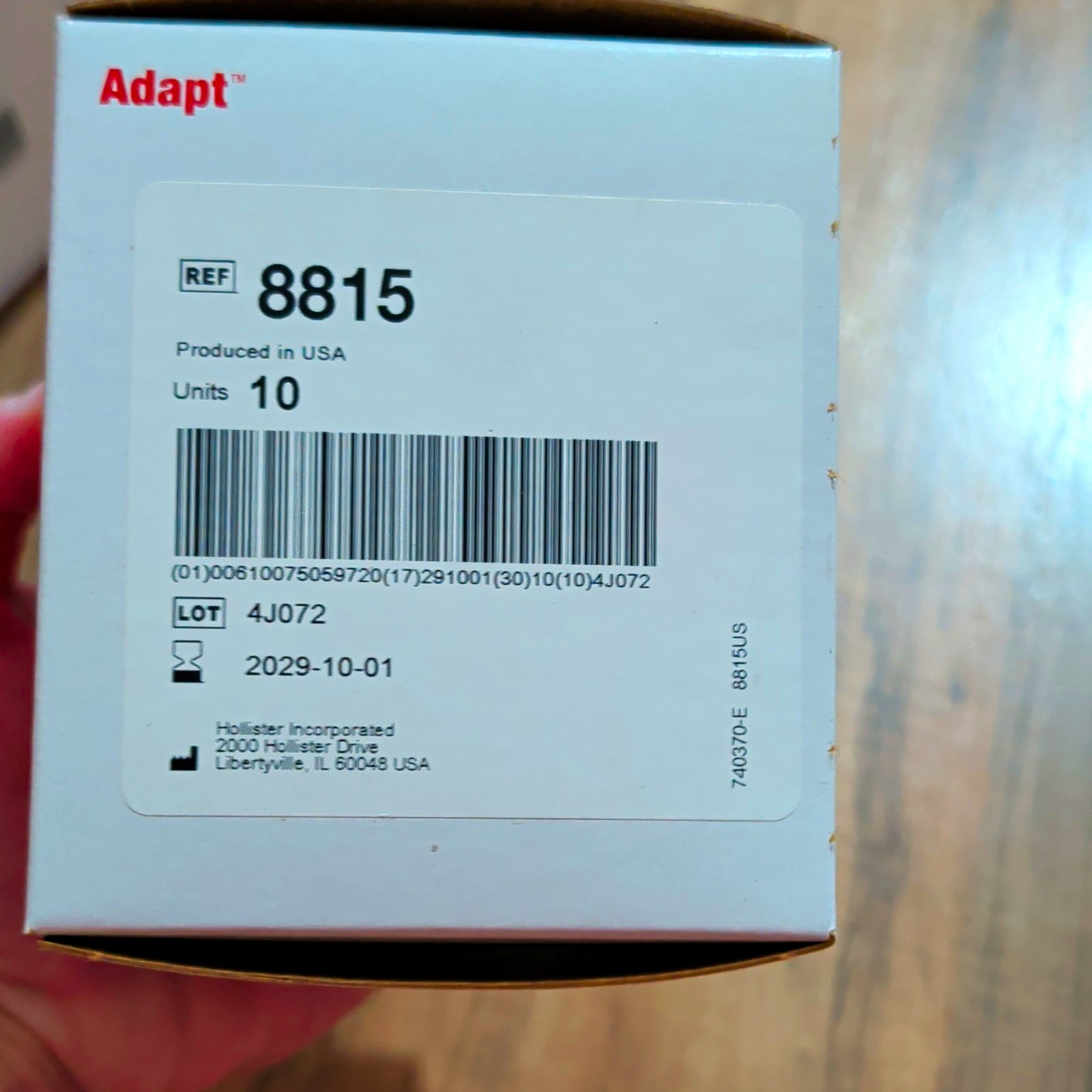 Hollister Adapt CeraRing Slim Barrier Ring 2 in (48mm) MPN 8815 Box of 10