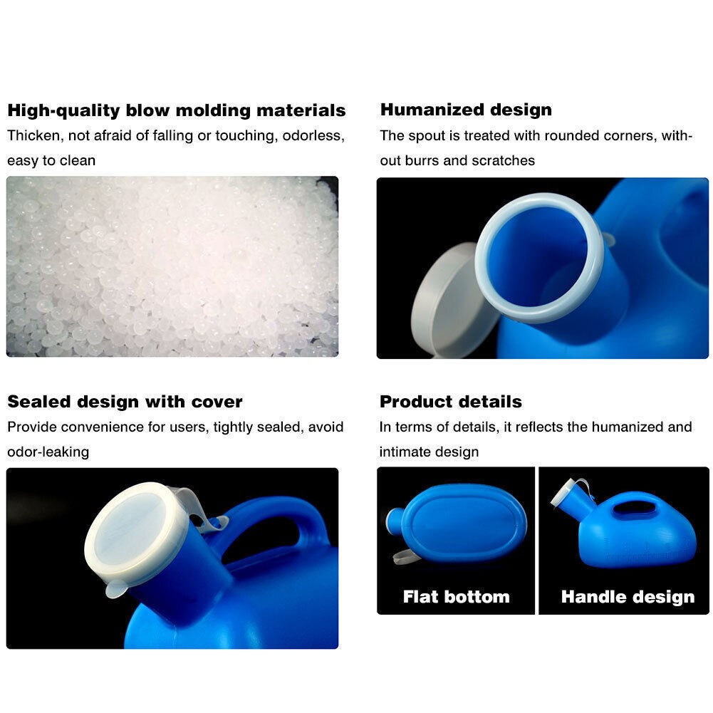 Unisex Portable Urinal Travel Camping Car Toilet Pee Bottle Emergency Tool 200ml