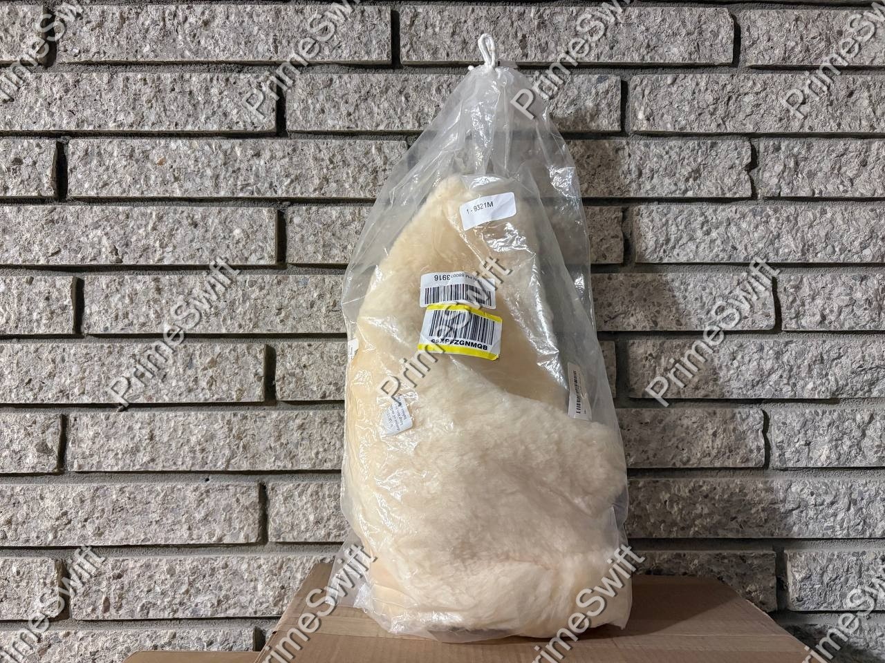 US Sheepskin Medical Sheepskin Pelt Double Medium 9321-DM Beige Natural