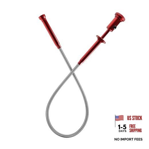 with Magnetic Bright LED Light,24.4in Long Magnetic Claw Grabber Pickup Tool