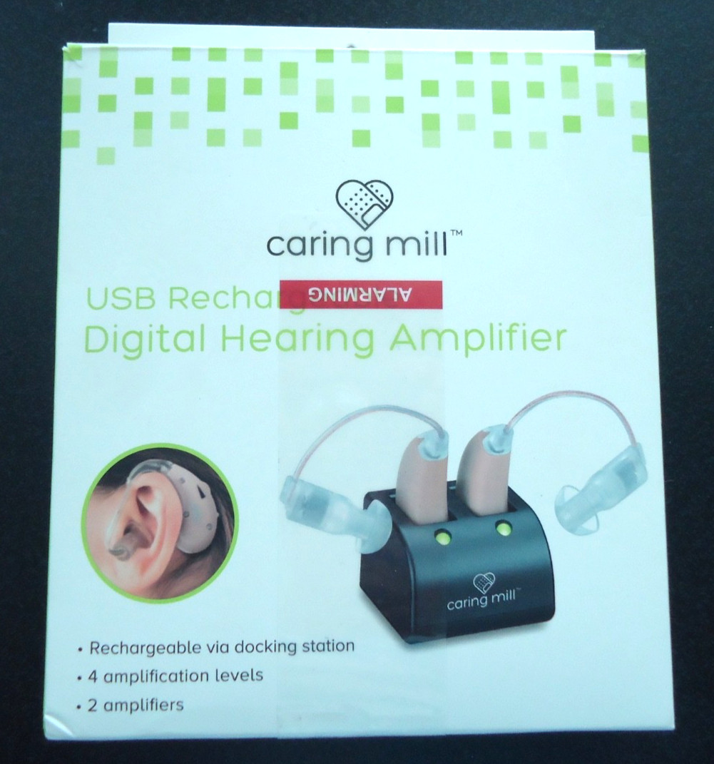 Caring Mill by Beurer USB Behind-the-Ear Rechargeable Digital Hearing