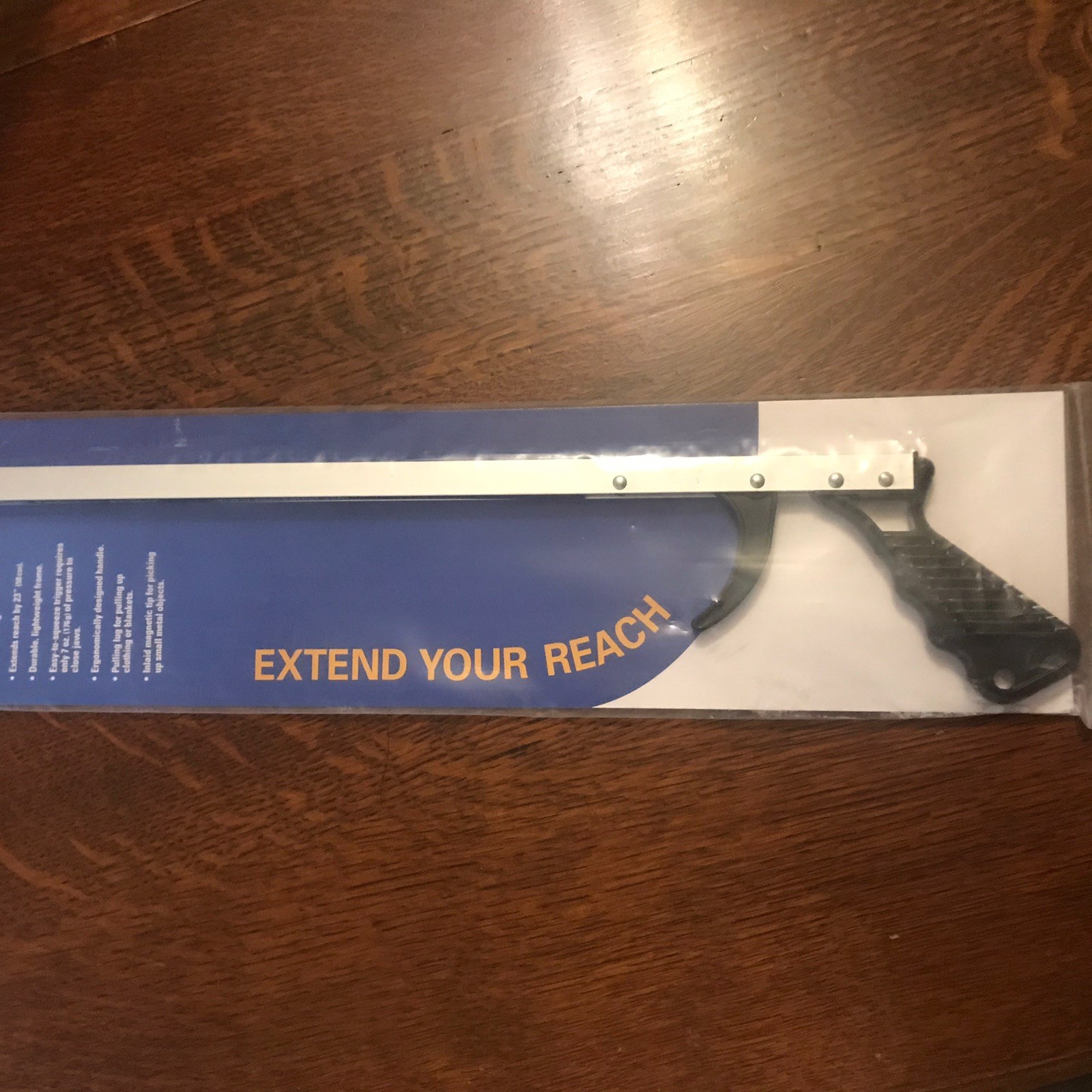 Reacher, Silver, 26 Inch, Grabber Reacher Tool, Lightweight Trash Picker Grabber