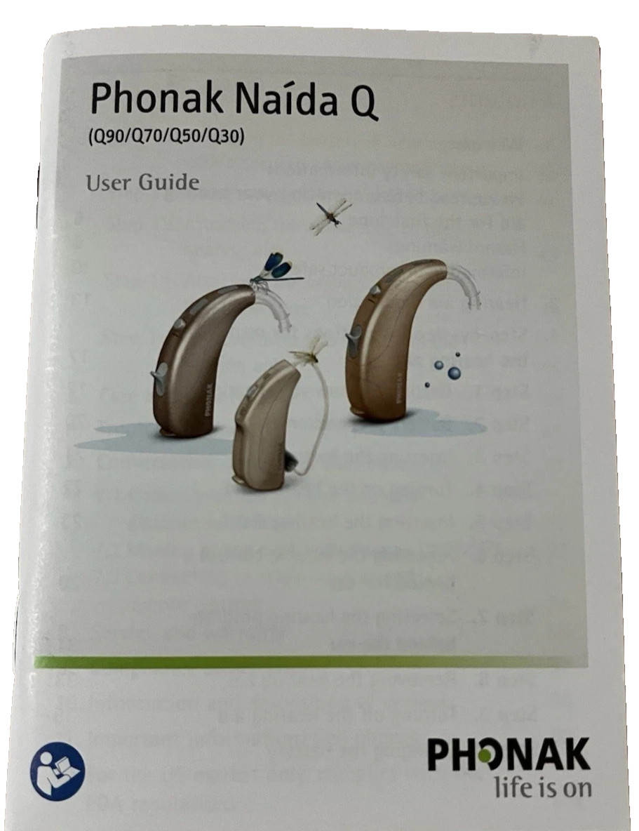 Phonak Naida Q Manual (paperback)