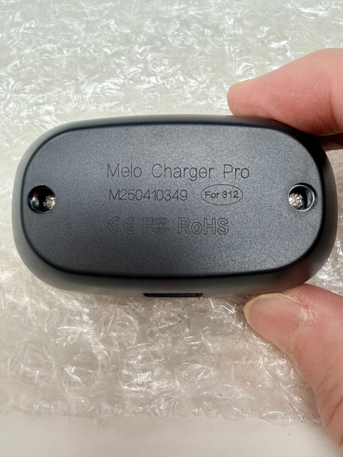 Melo Charger Pro Rechargeable 312 Hearing Aid Battery Charger Case – Open Box