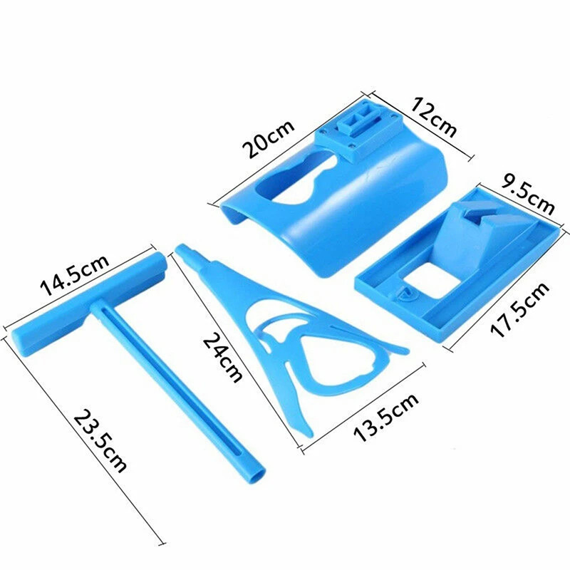 New Blue Helper Kit Sock Slider Aid Helps Put Socks On Off No Bending Shoe Horn