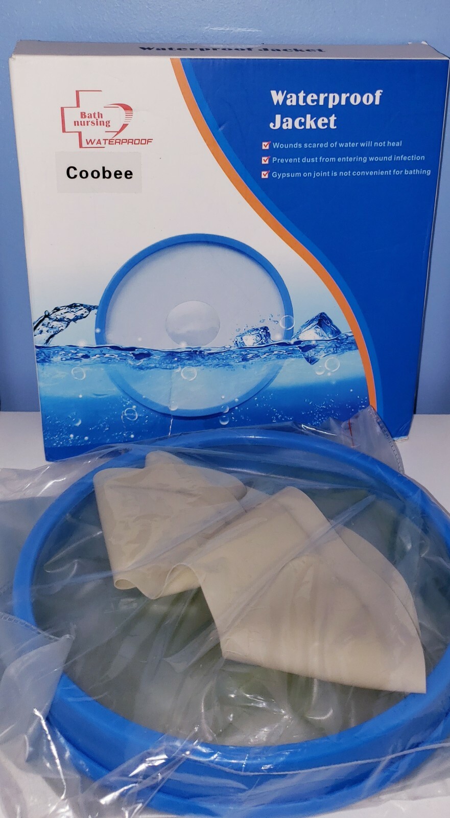 Bath Nursing Waterproof Glove Sleeve Jacket Arm Glove Cast Bandage Cover Shower