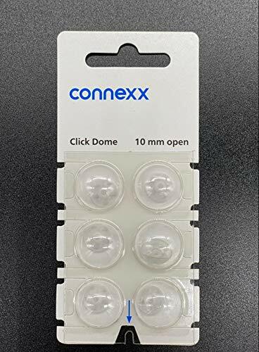 Connexx 10MM Open Siemens / Rexton Click Domes (6 domes) NEW Blister Pack