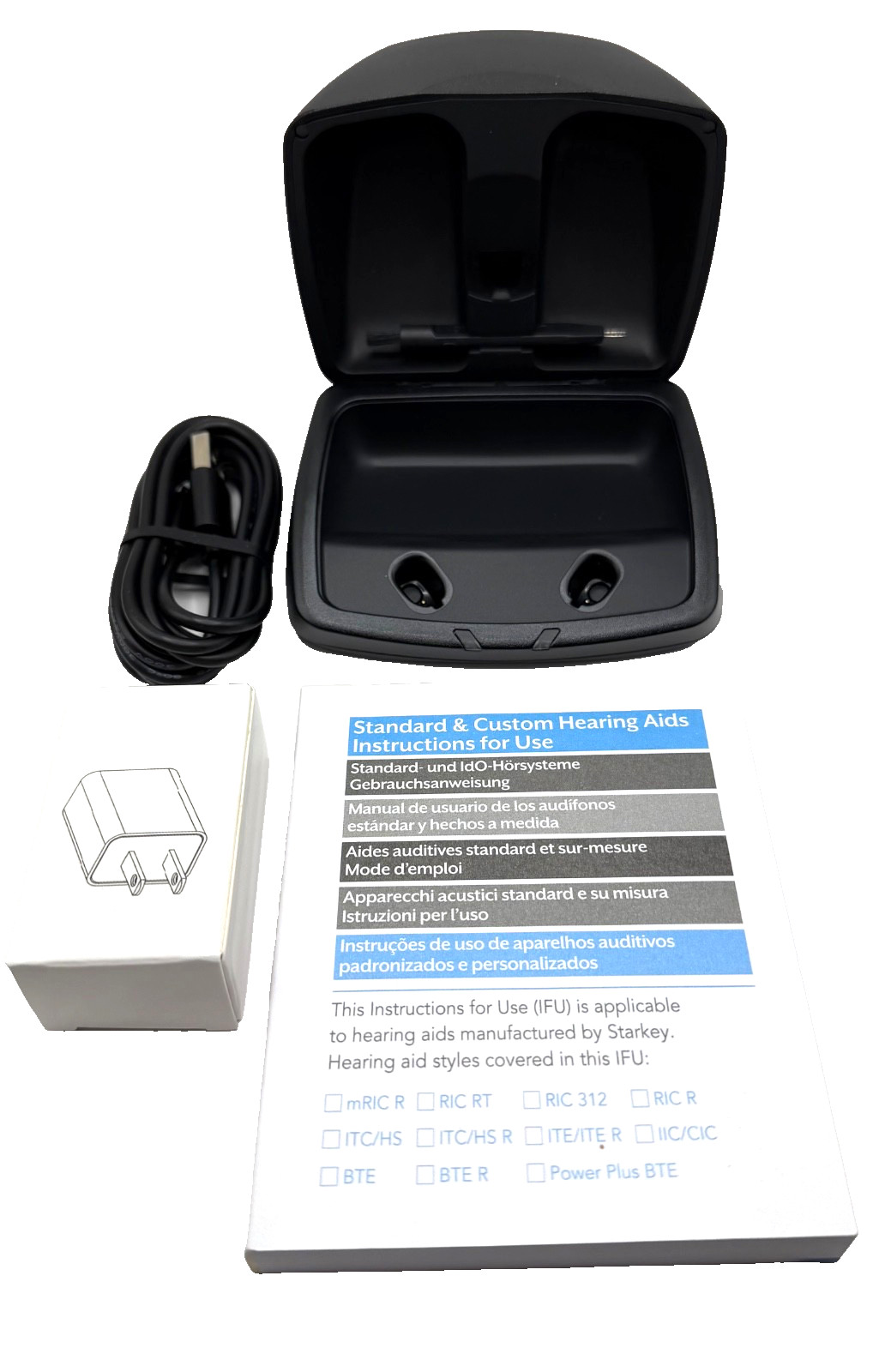 Starkey Legacy Premium Portable Charger For Receiver-In-Canal Hearing Aids