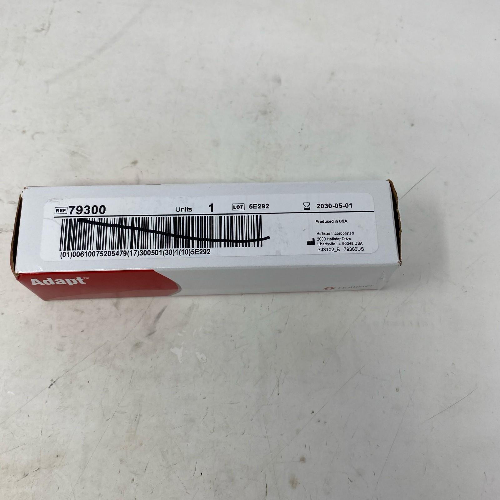 Hollister Adapt Skin Barrier Paste 2 oz Tube Ref 79300