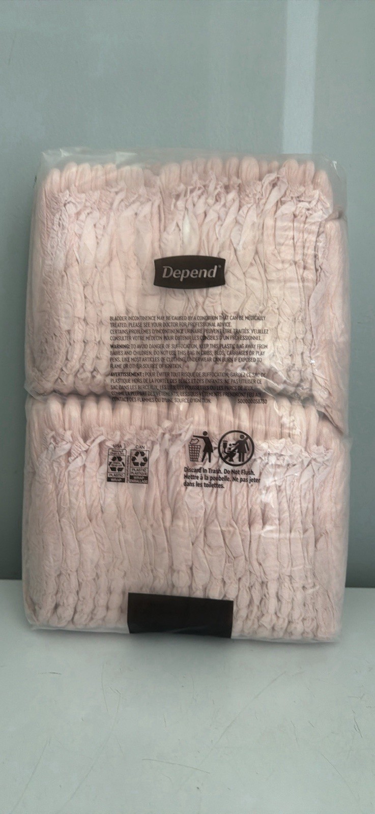Depends “MAXIMUM ABSORBANT” Dryshield Underpads 38 Count
