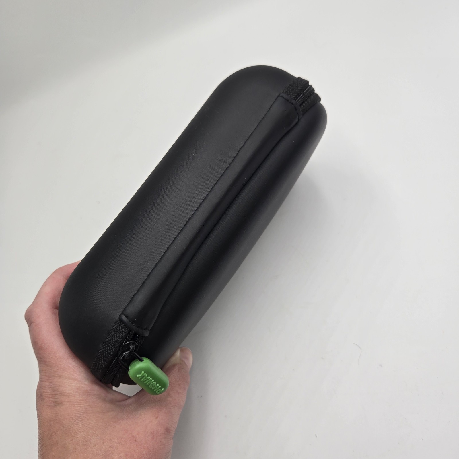Phonak Hearing Aid Storage Case Black Hard Soft Shell Travel Clamshell Zipper