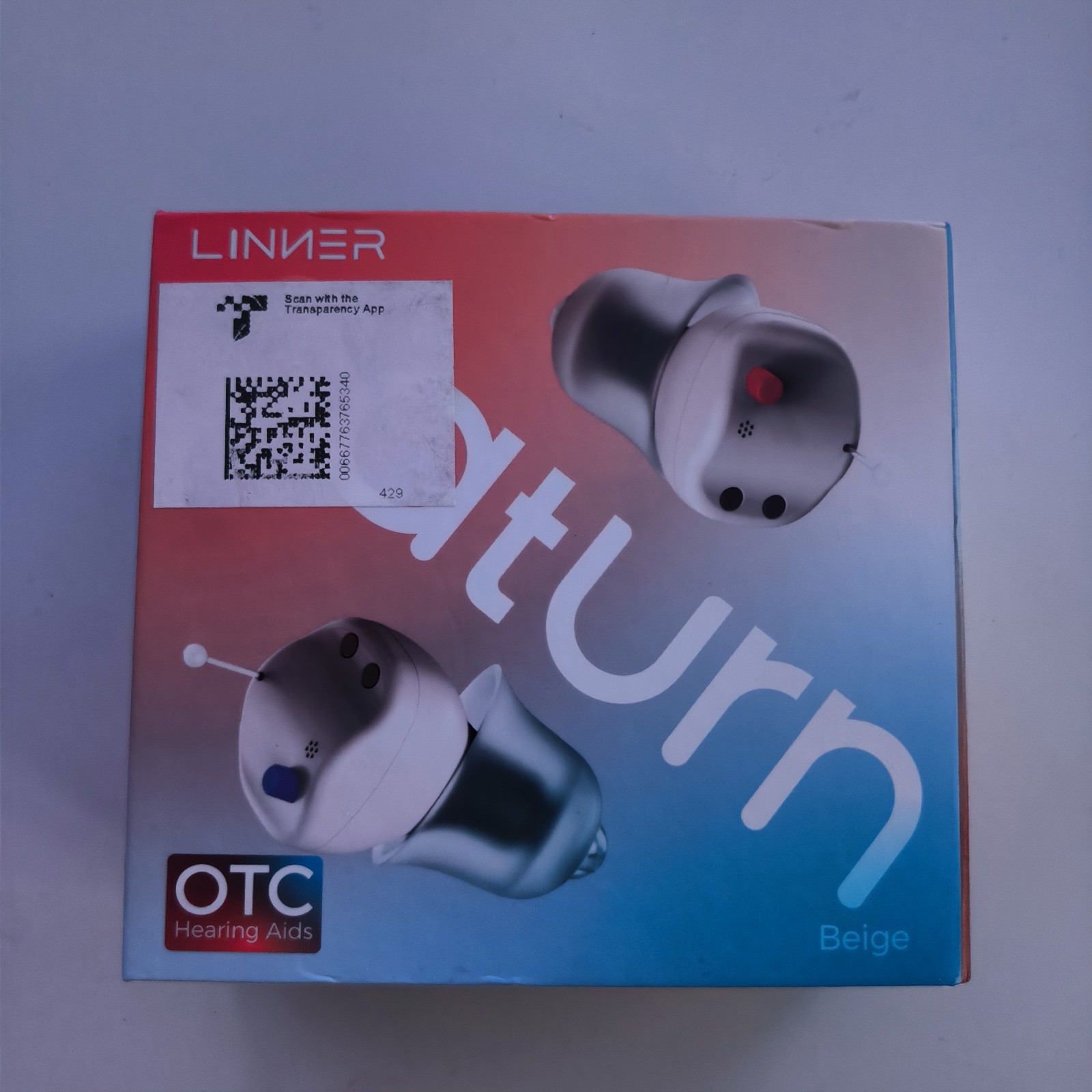 LINNER Saturn Hearing Aids Rechargeable Noise Cancelling OTC for Seniors
