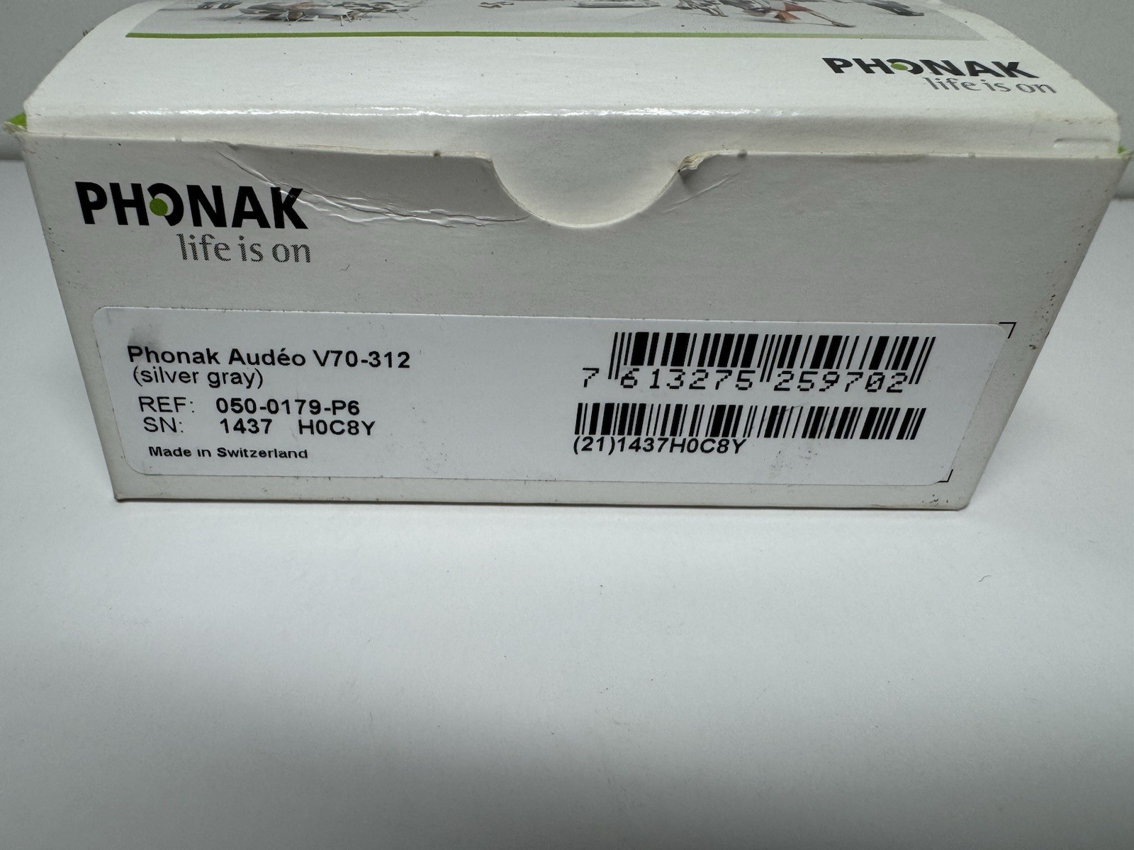 Phonak Charger Case RIC Audeo B, Audeo B-R Charging Case ONLY – NO Cables