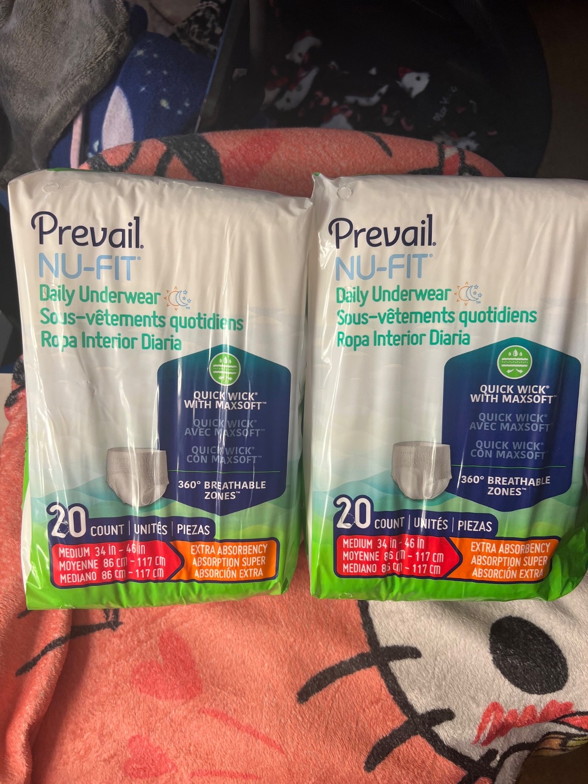 Prevail Men Disposable Underwear – 20 Count – 2 pack