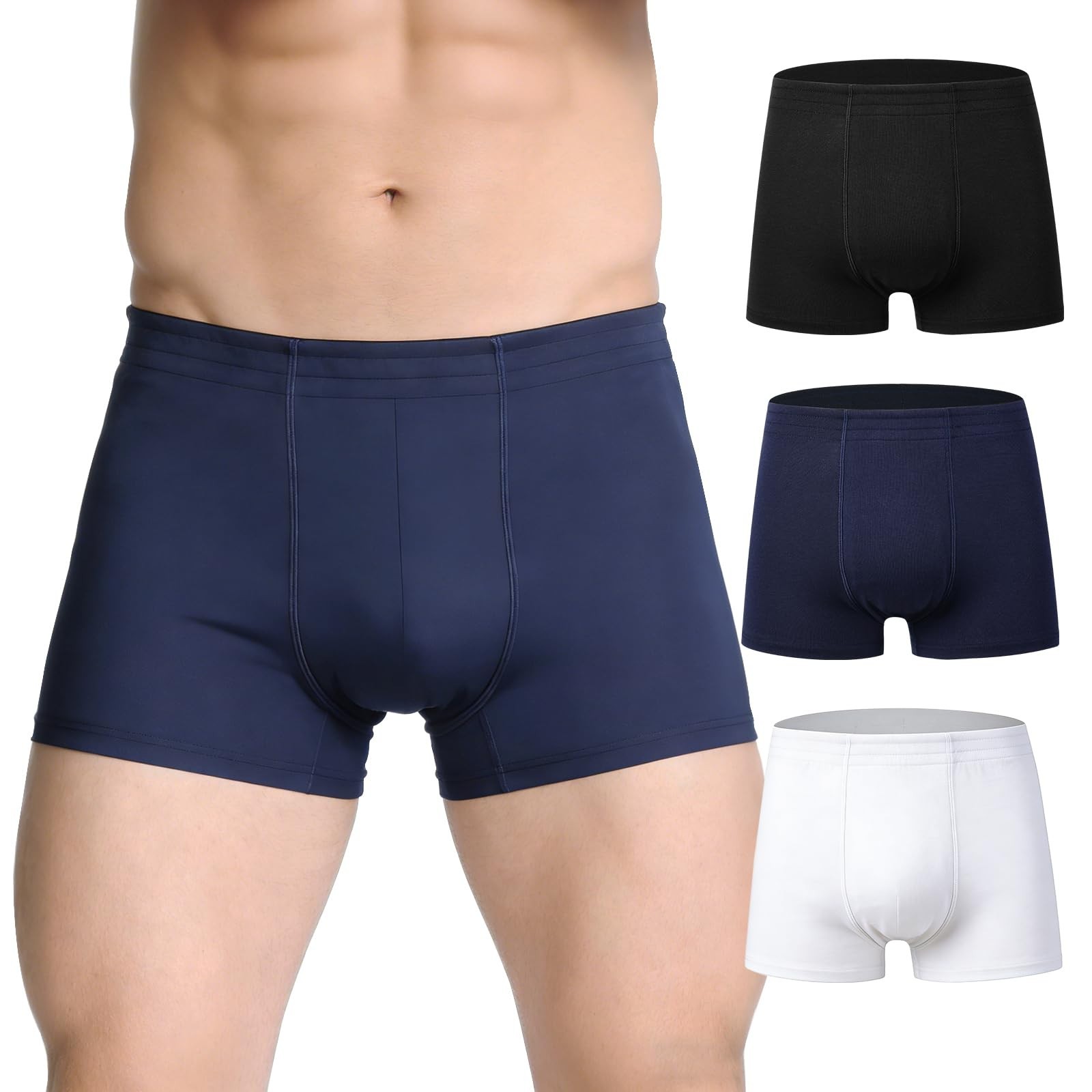 LLLTRON Mens Incontinence Underwear Upgraded 250ml Absorbency Leakproof Boxer XL