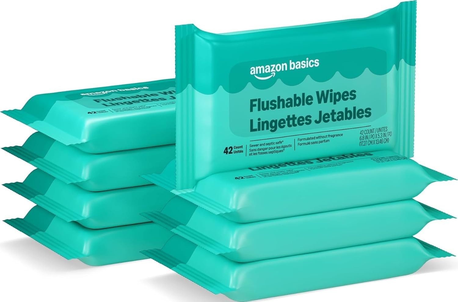 336 Count Eco-Friendly Flushable Wipes – Gentle Cleansing for Everyday Use