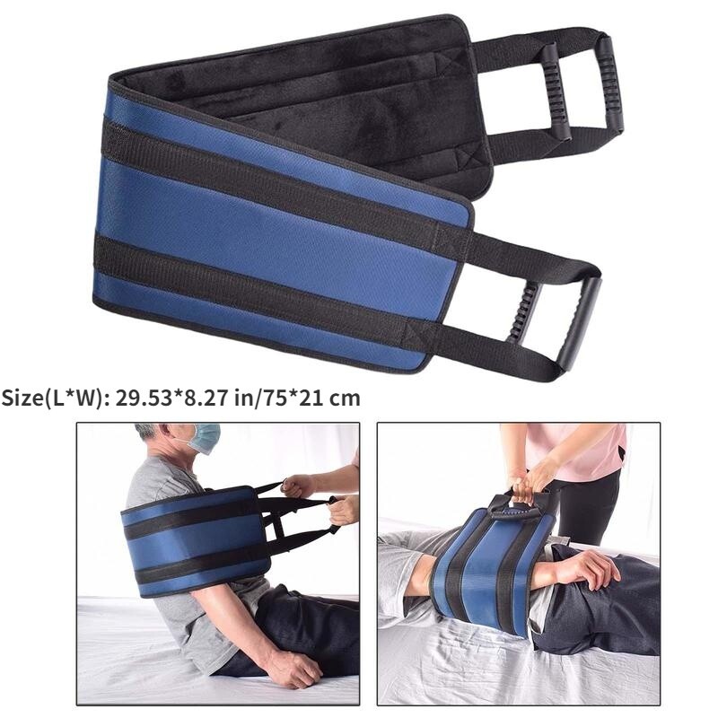 Patient Transfer Moving Belt No-Slip Bed Nursing transfer Sling Assist belt Home