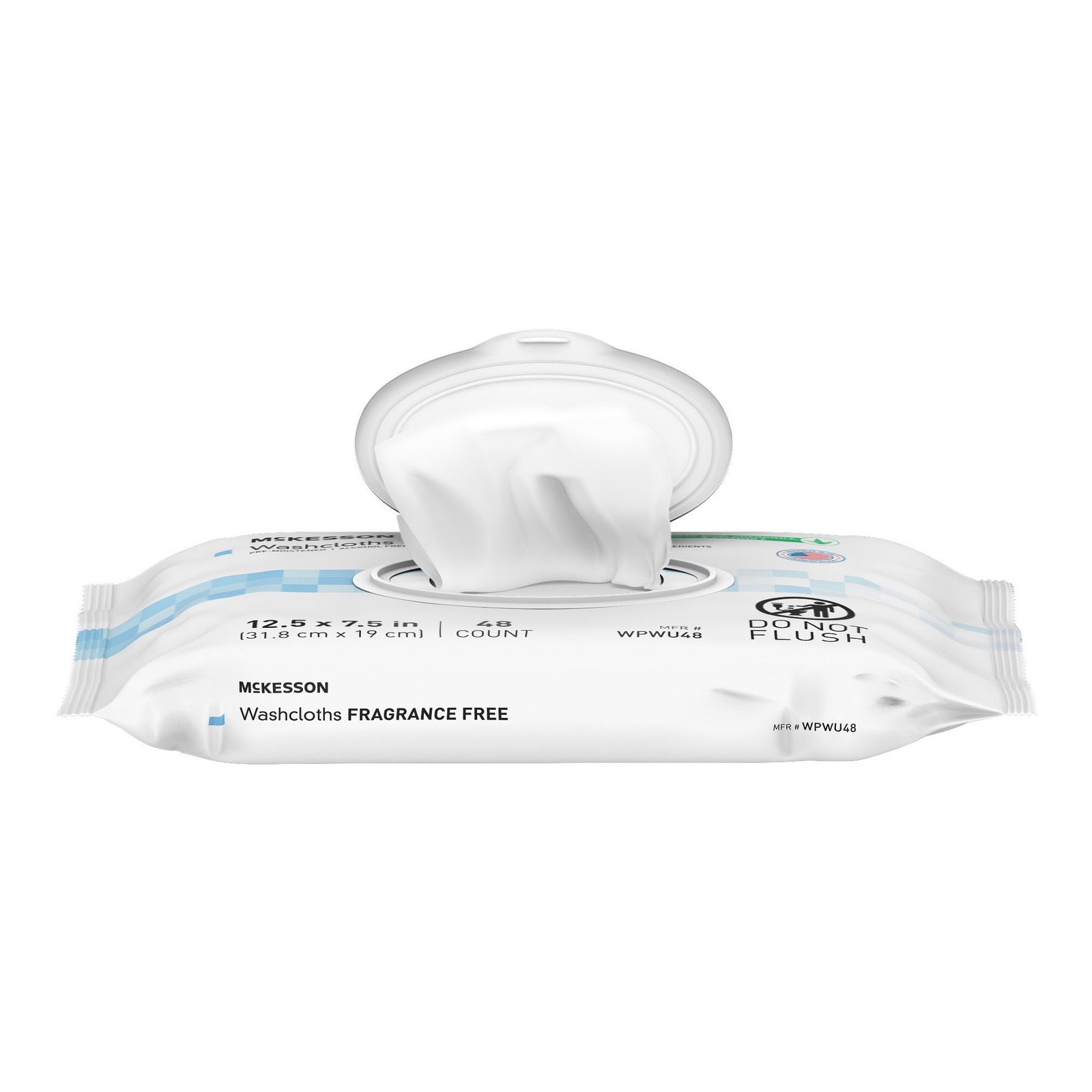 McKesson Personal Cleansing Wipe 7.5 x 12.5″ WPWU48 3 Pack 144 Wipes