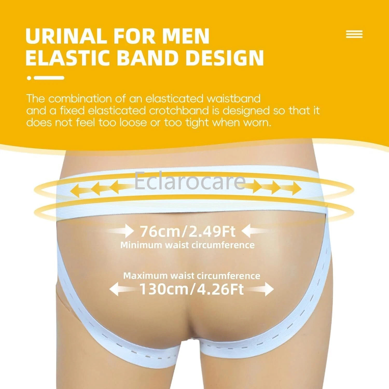 2000ml 1000ml 500ml Men Wearable Urinal Reusable Protable Silicone Urine Leg Bag