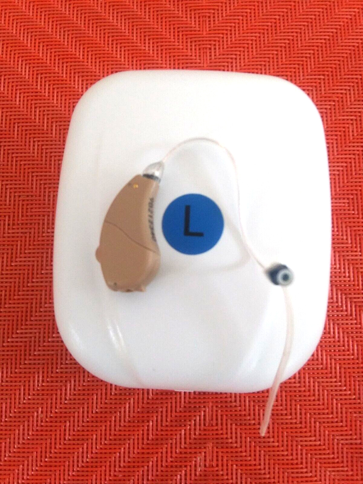 Mini DIGITAL RIC HEARING AID LEFT fit SEVERE LOSS PROGRAMMABLE 4 modes