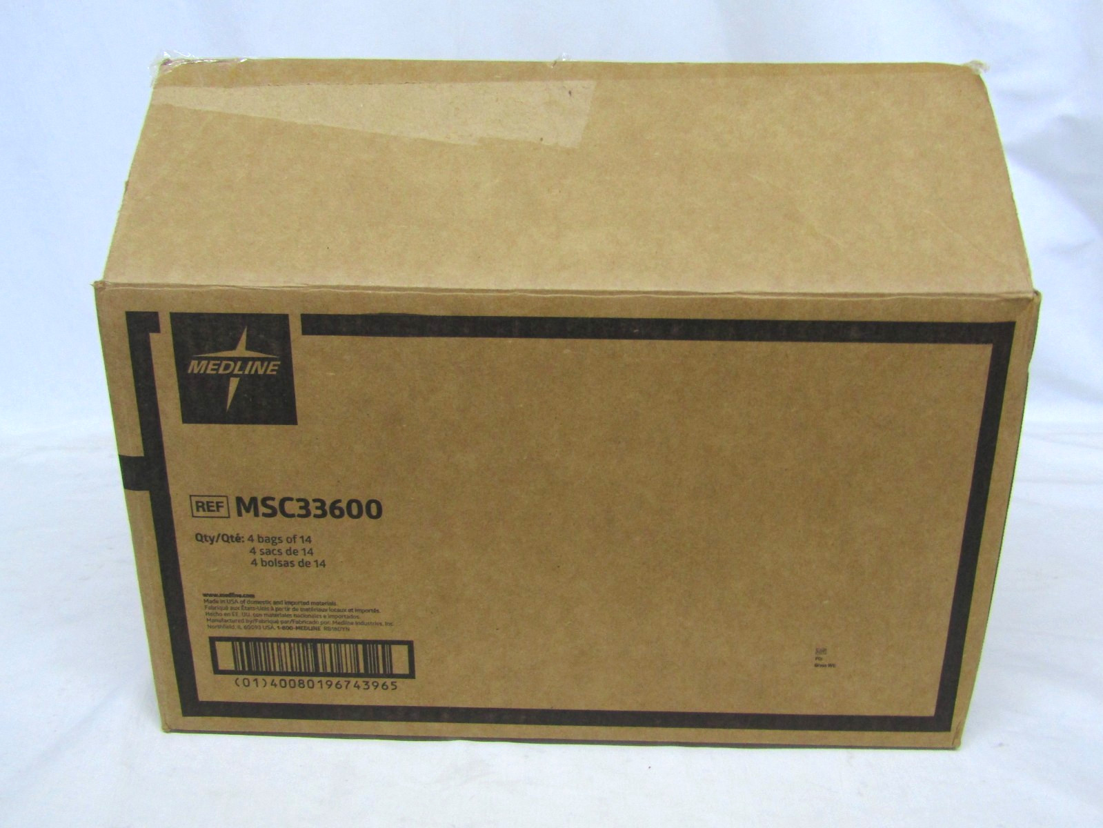 Medline FitRight Adult Disposable Underwear XL Motion Flex 56 Ct