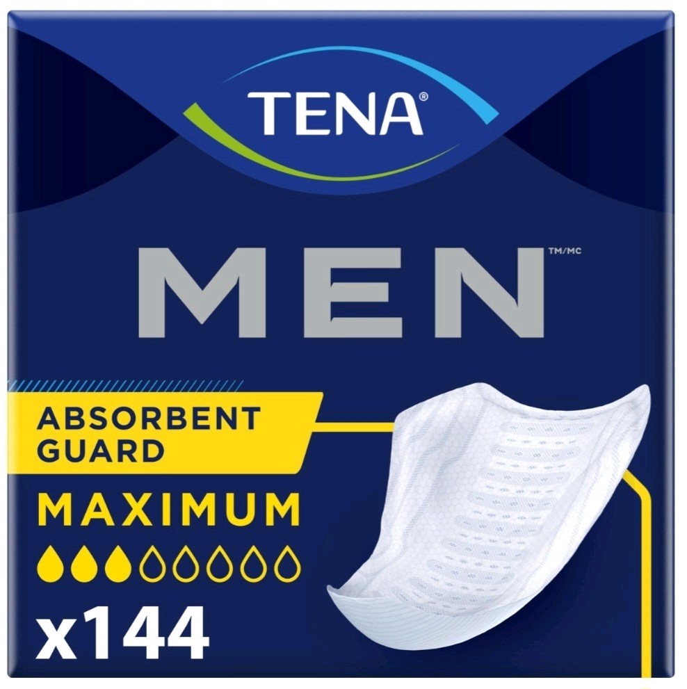 Incontinence Guards for Men Maximum Absorbency 144 Ct