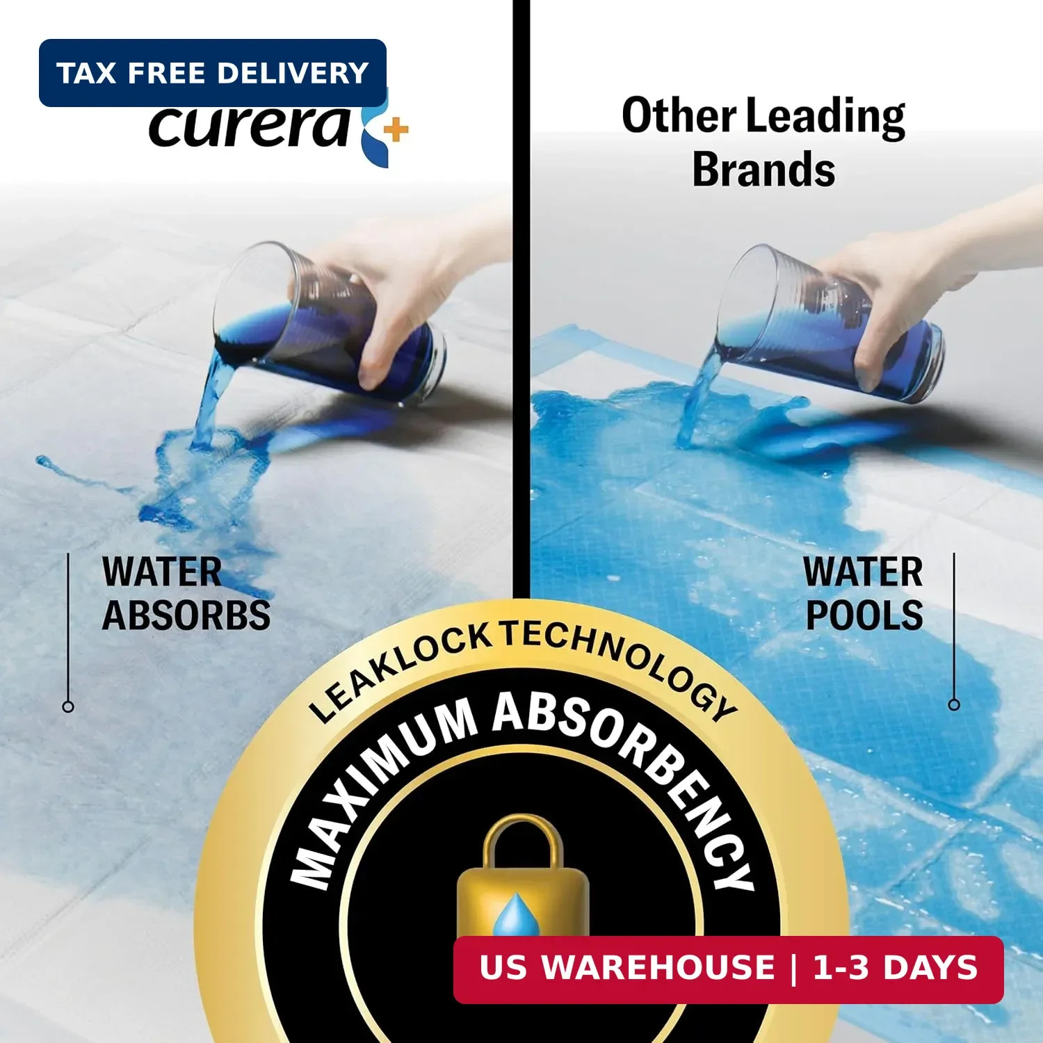 Chucks® MAX Hospital Bed Pads Disposable Adult 36 x 36 Breathable Incontinence P