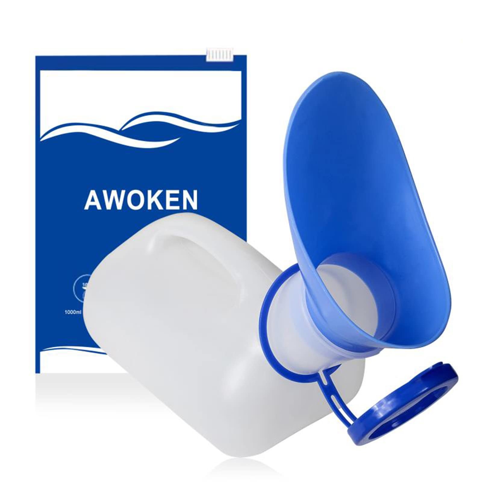 Unisex Urinal, Portable Toilet Urinal for Men and Women, Pee Bottle with a Se…