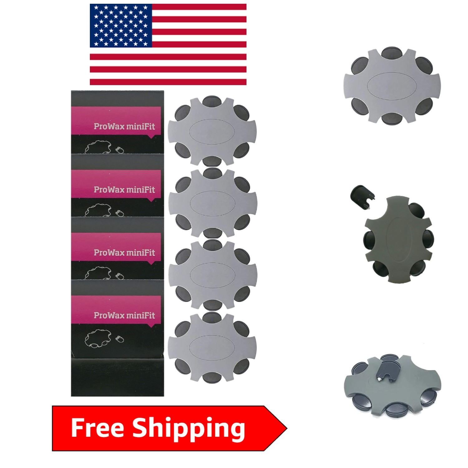 Nano-Coated Oticon MiniFit Wax Filters – 4 Packs for Superior Hearing Aid Care