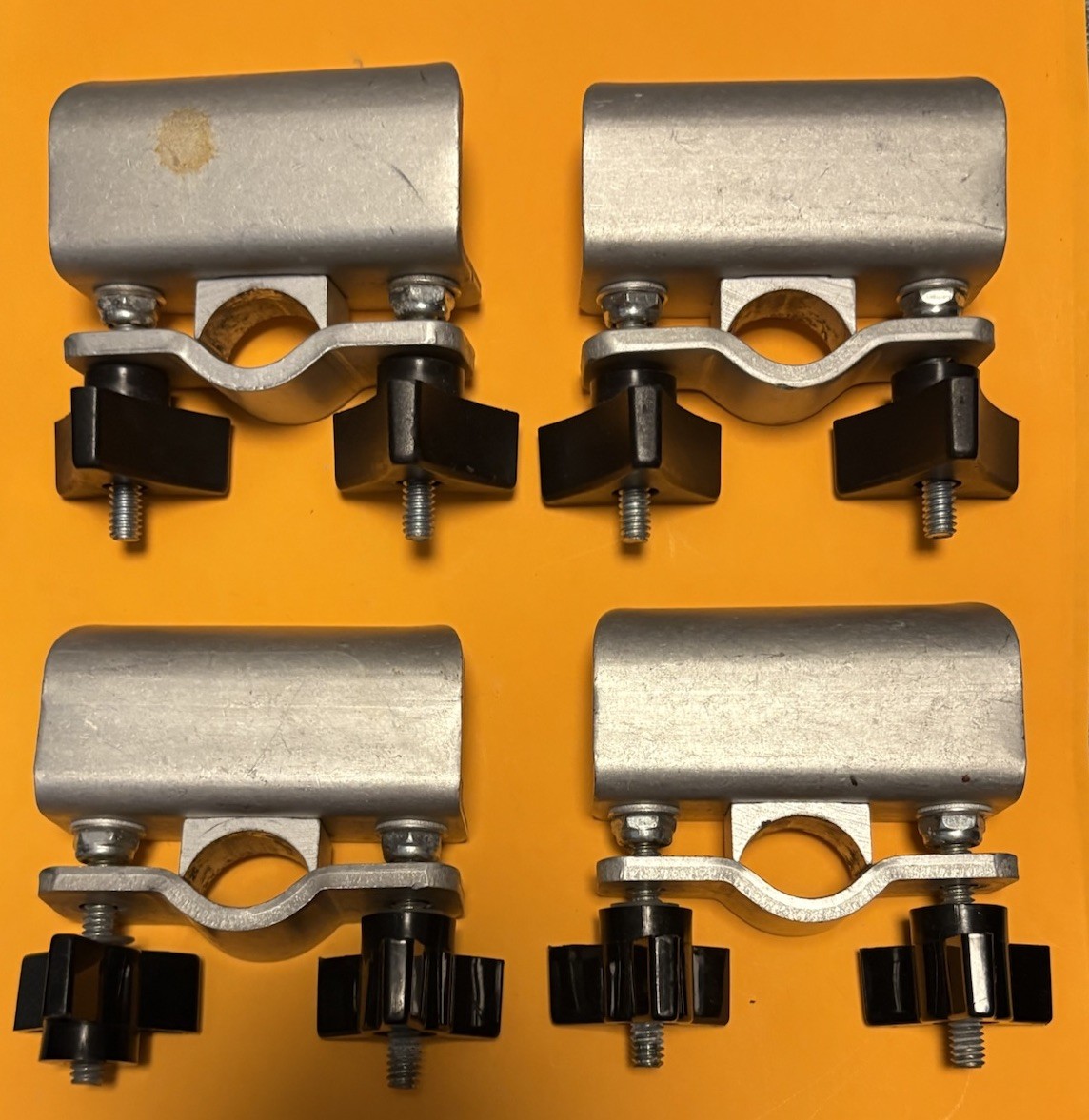 Medline Walker Clamps Assembly Lot Of 4 Designed For Non-bariatric Walkers Used