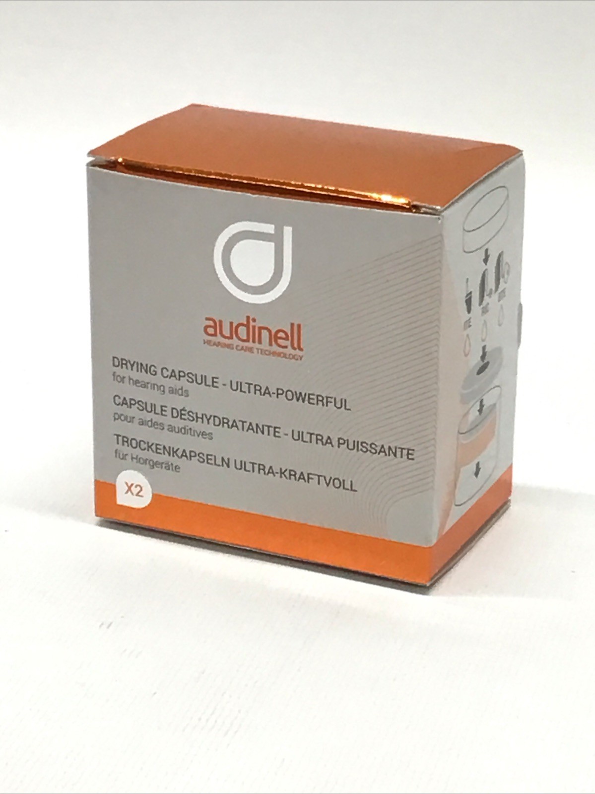 Audinell France Ultra Powerful Drying Capsule For Hearing Aids Exp. 4/22