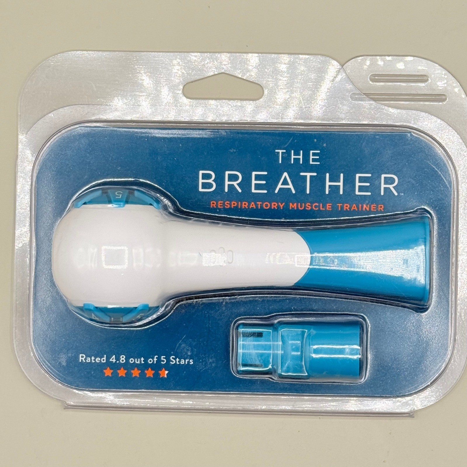 The Breather Respiratory Muscle Trainer Device NEW Open Box