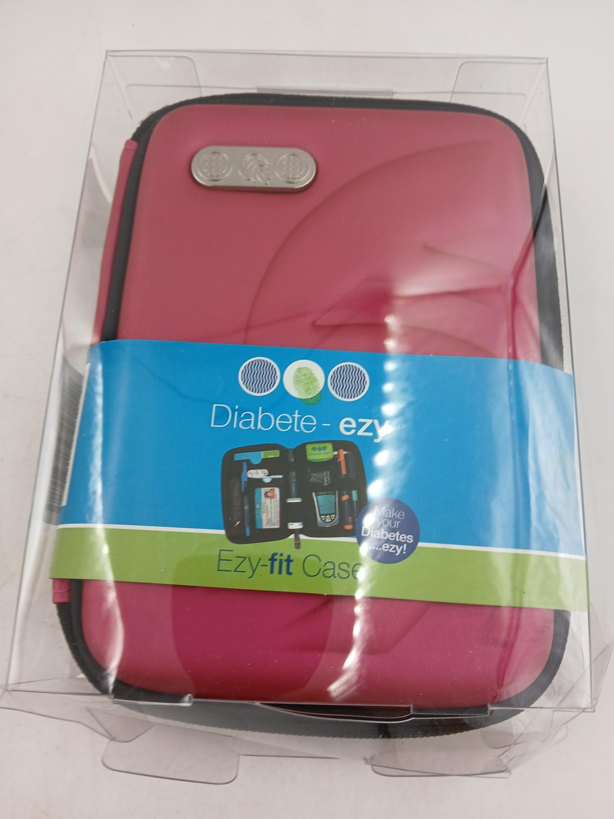 Diabete-ezy Ezy-fit Case Watermelon Pink Diabetes Hard Case New ACC-503PINK