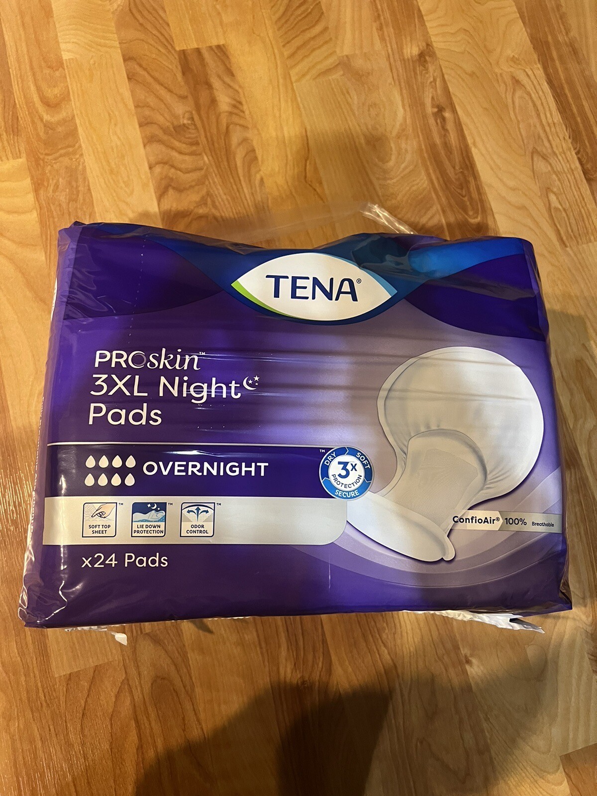 Tena ProSkin Incontinence Night Pads, Overnight Absorbency, 3XL, 24-48 Count ✅✅✅