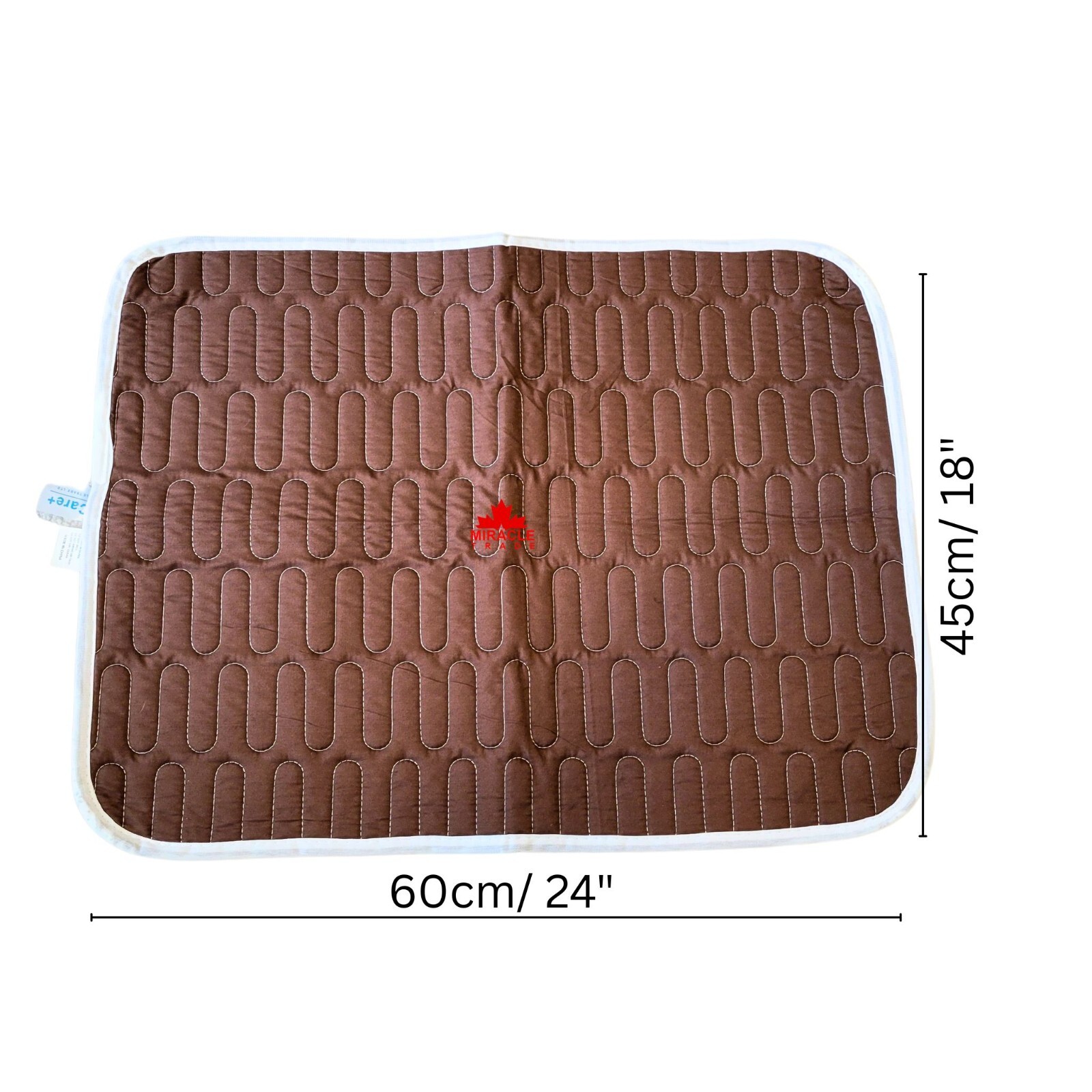 4pcs 24″x18″ waterproof quilted chair pads Non slip seat pads reusable Underpads